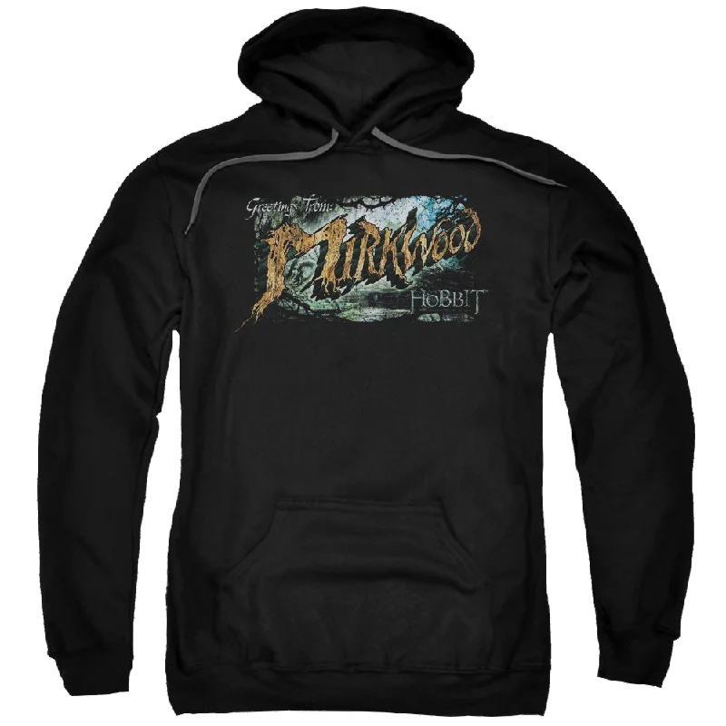 Savings Galore Hobbit Movie Trilogy, The Greetings From Mirkwood - Pullover Hoodie