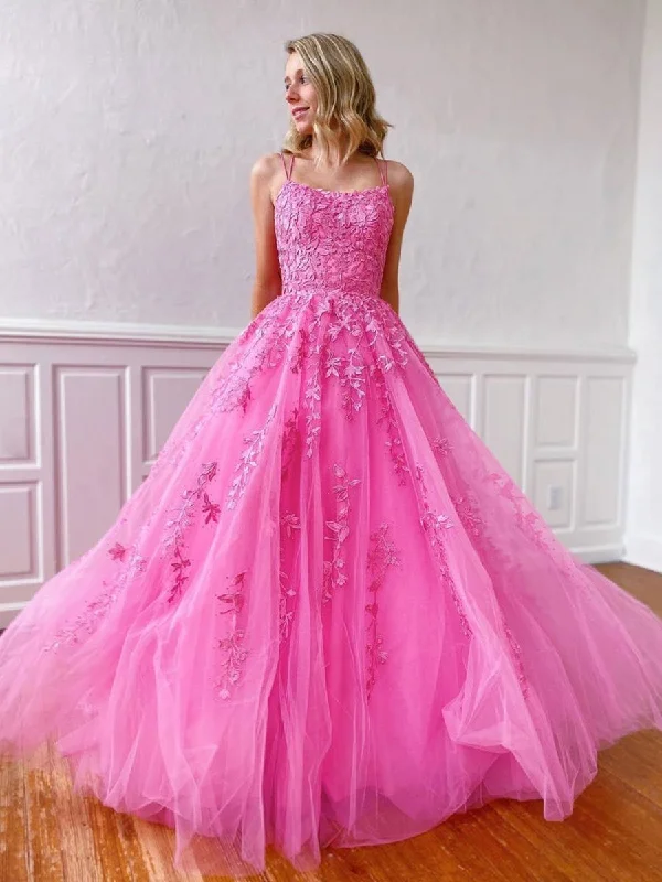 Clearance Sale Stylish Backless Pink Lace Long Prom Dresses, Pink Lace Formal Graduation Evening Dresses Clearance Sale Stylish Backless Pink Lace Long Prom Dresses, Pink Lace Formal Graduation Evening Dresses