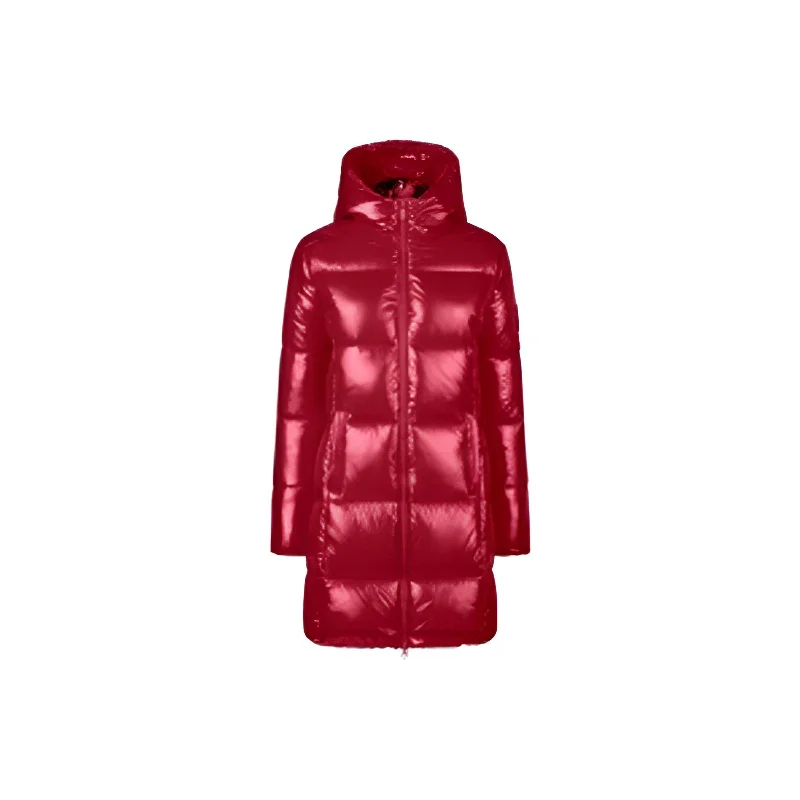 New Markdowns Women's Ines Hooded Puffer Jacket in Bloom Pink