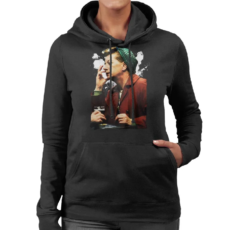 Super Savings TV Times Jean Alexander As Hlda Ogden In Coronation Street Women's Hooded Sweatshirt