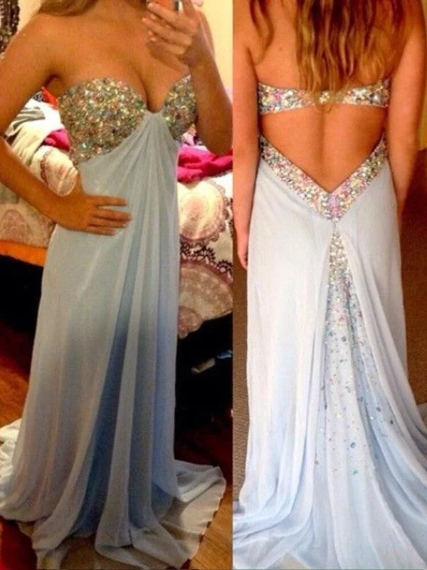 Special Buy Custom Made Sweetheart Neck Floor Length Backless Light Blue Prom Dresses, Floor Length Formal Dresses Special Buy Custom Made Sweetheart Neck Floor Length Backless Light Blue Prom Dresses, Floor Length Formal Dresses