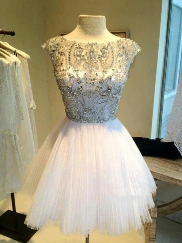 Blowout Sale Custom Made Round Neck Short Prom Dress, Short Homecoming/Graduation Dress Blowout Sale Custom Made Round Neck Short Prom Dress, Short Homecoming/Graduation Dress