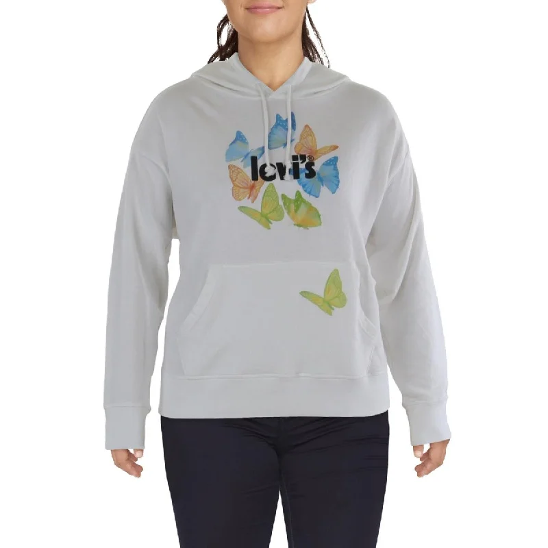 Closeout Levi's Womens Plus Logo Long Sleeve Hoodie