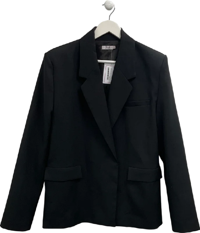 Special Discount SLA the label Black Oversized Blazer UK XS