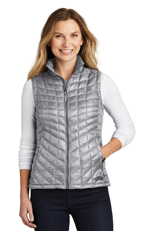 Exclusive Savings The North Face Womens ThermoBall Trekker Water Resistant Full Zip Vest - Mid Grey Exclusive Savings The North Face Womens ThermoBall Trekker Water Resistant Full Zip Vest - Mid Grey