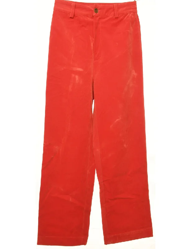 Instant Discount Red Trousers - W26 L28