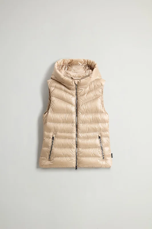 Lowest Price Aliquippa Padded Vest Oxford Tan