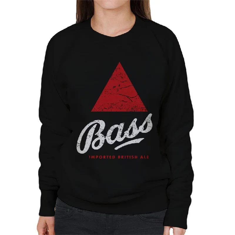 performance hoodie for gymBass Red Triangle Classic Logo Women's Sweatshirt