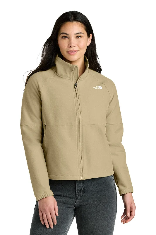 Super Deal The North Face Womens Barr Lake Soft Shell Full Zip Jacket - Heather Dark Khaki Stone - New Super Deal The North Face Womens Barr Lake Soft Shell Full Zip Jacket - Heather Dark Khaki Stone - New