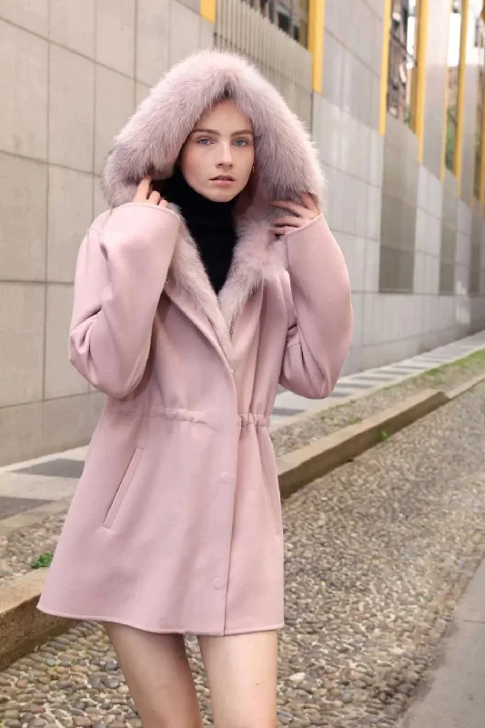 Shop and Save Cashmere parka