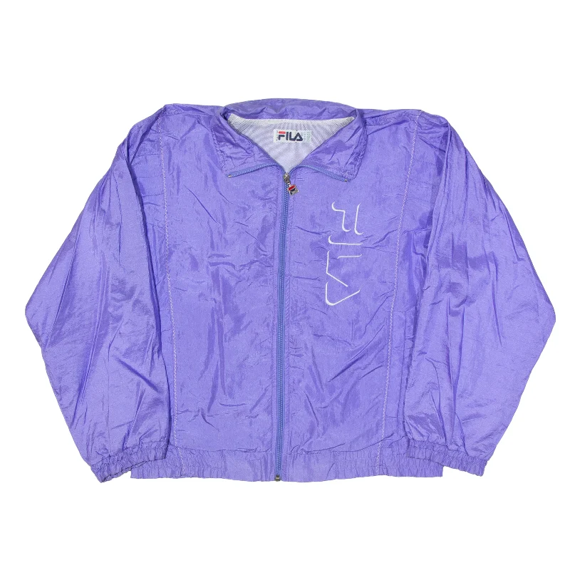 Act Now FILA Shell Jacket Purple Womens XL