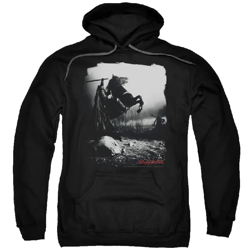 comfy athletic hoodieSleepy Hollow Foggy Night - Pullover Hoodie