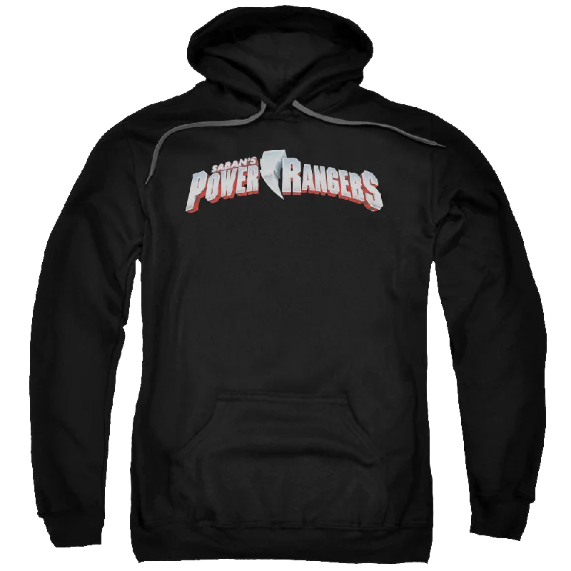 retro hoodieMighty Morphin Power Rangers New Logo - Pullover Hoodie