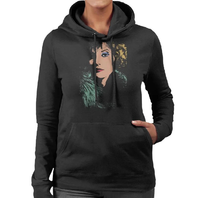 bold hoodie with logoTV Times Singer And Model Sandy Shaw Women's Hooded Sweatshirt