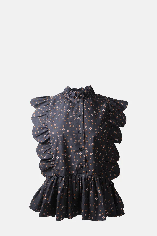 Stock Clearance Hendel My Blouse Dark Combo