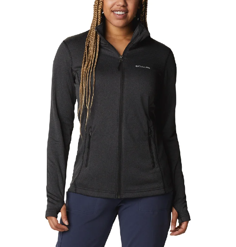 New Deals Women's Park View Grid Fleece Full Zip Jacket