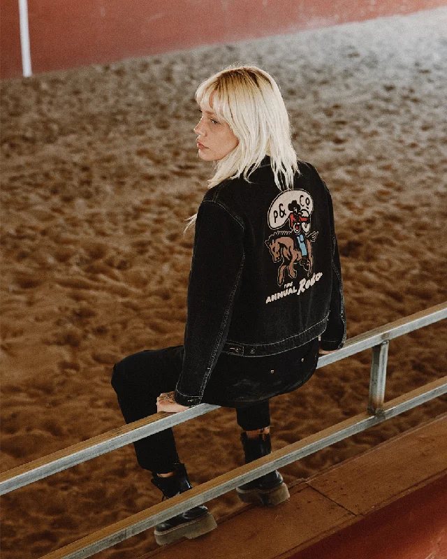 Year-End Sale Rodeo Carpenter Jacket - Washed Black