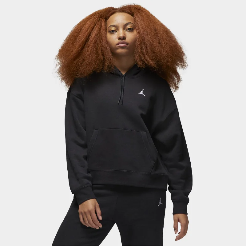 Final Clearance Jordan Women's Brooklyn Fleece Pullover Hoodie / Black