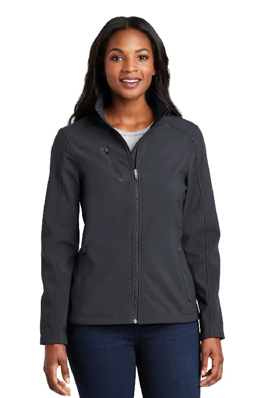 Hot Deal Port Authority Womens Welded Wind & Water Resistant Full Zip Jacket - Battleship Grey Hot Deal Port Authority Womens Welded Wind & Water Resistant Full Zip Jacket - Battleship Grey
