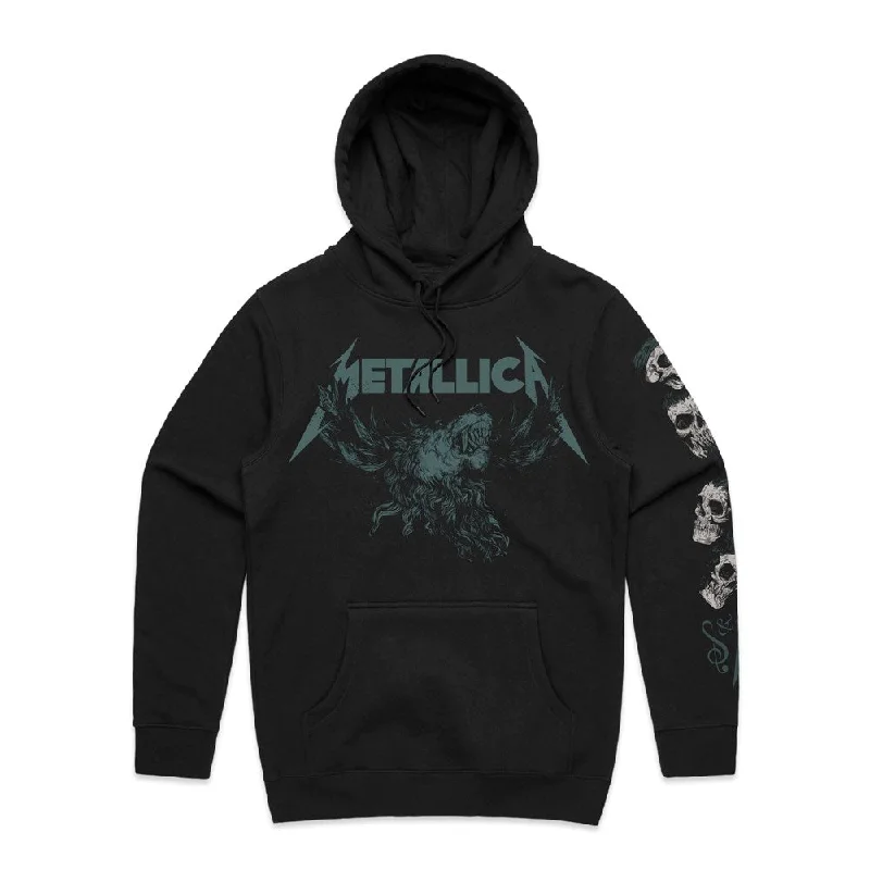 While Supplies Last Metallica - S&M2 Skulls - Black Hoodie