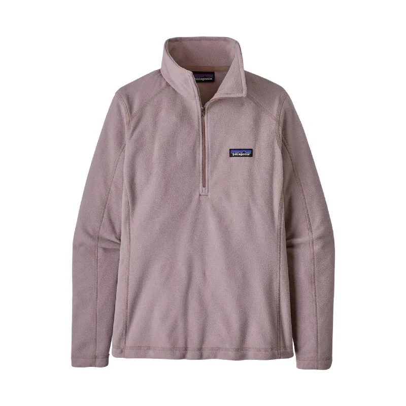 Year-End Sale Patagonia Women's Micro D Quarter Zip Fleece - Stingray Mauve