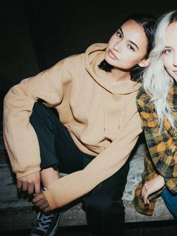 New Deals Stone Heart II Hoodie - Khaki