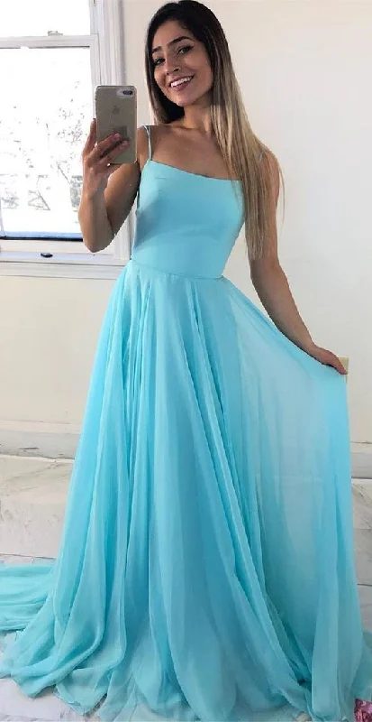 casual midi dresscasual midi dressSimple Long Ice Blue Prom Dress