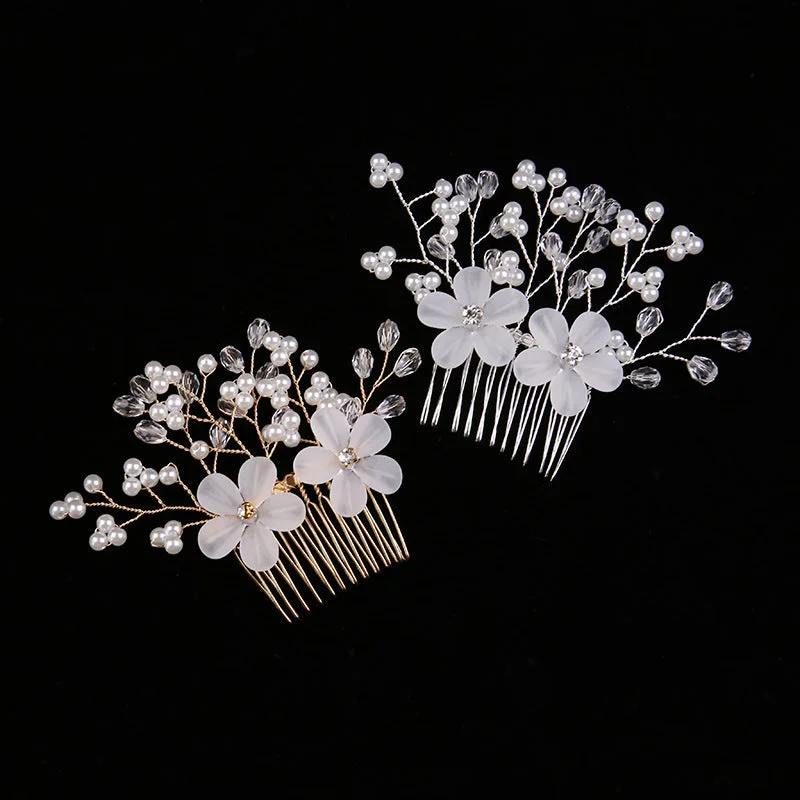 backless dressbackless dressBridal headwear Pearl hair comb Wedding bridal accessories with comb Accessorized multicolor headwear 601413822086