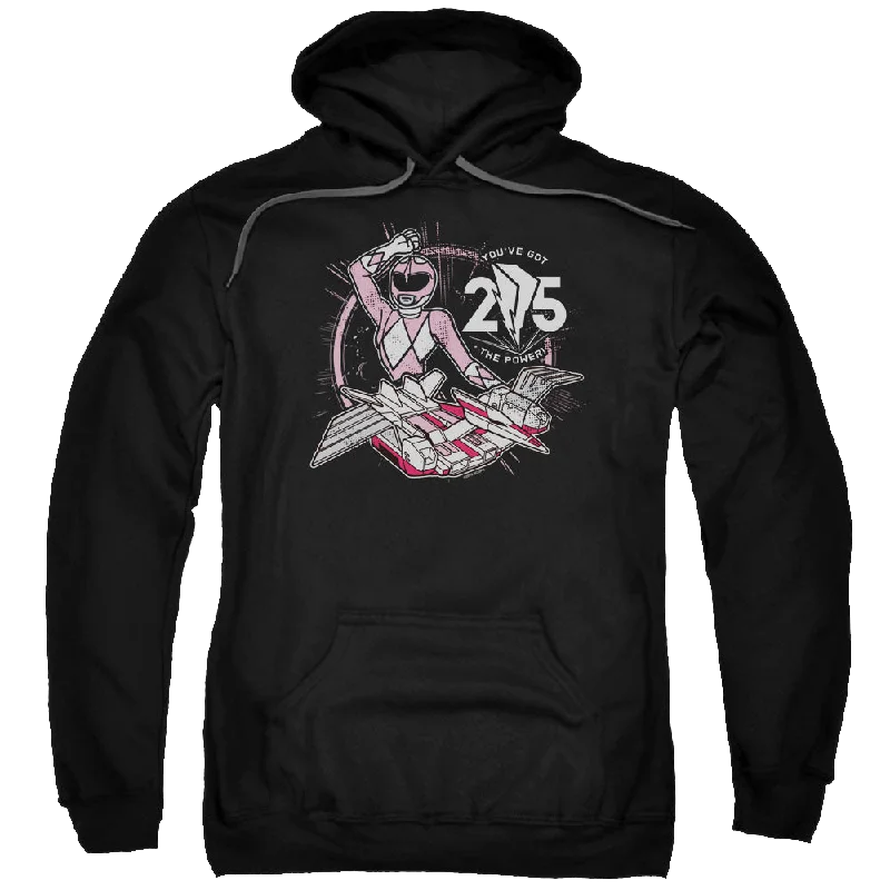 comfortable stylish hoodieMighty Morphin Power Rangers Pink 25 - Pullover Hoodie