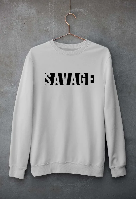 Crazy Savings Savage Unisex Sweatshirt for Men/Women
