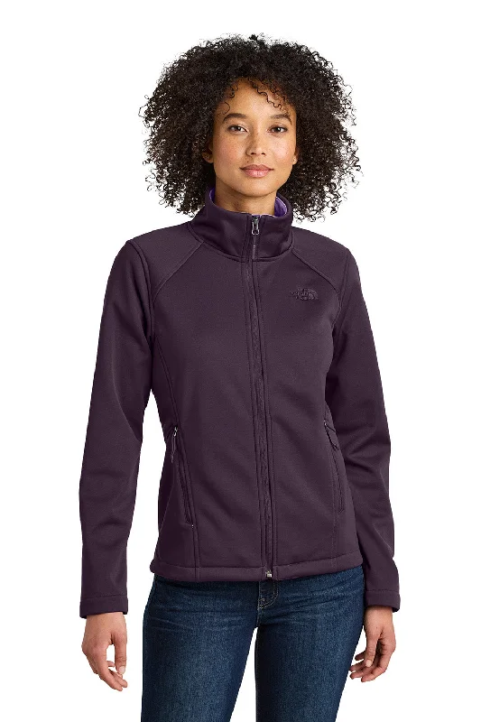 Hurry In The North Face Womens Ridgewall Wind & Water Resistant Soft Shell Full Zip Jacket - Blackberry Wine Puprle - New Hurry In The North Face Womens Ridgewall Wind & Water Resistant Soft Shell Full Zip Jacket - Blackberry Wine Puprle - New