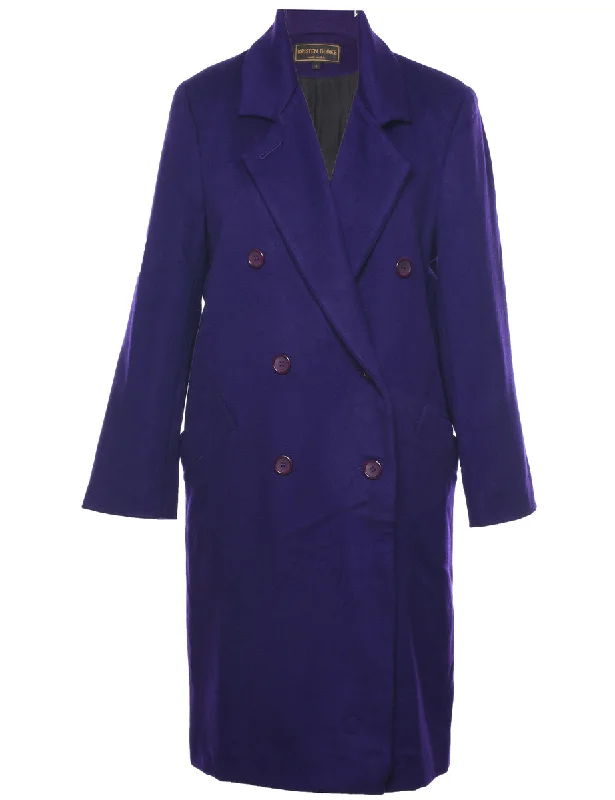 Doorbuster Deal Double Breasted Wool Coat - M