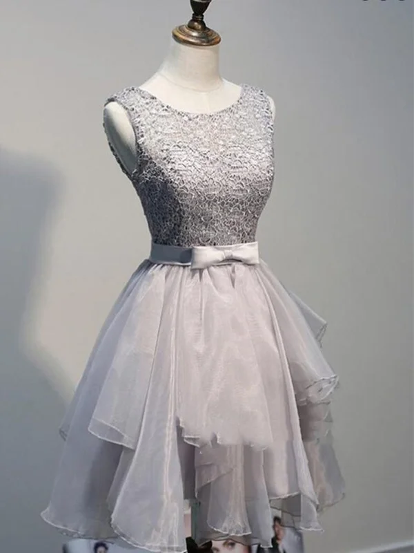 Friends and Family Sale A Line Round Neck Sleeveless Short Prom Dresses, Homecoming Dress, Graduation Dress Friends and Family Sale A Line Round Neck Sleeveless Short Prom Dresses, Homecoming Dress, Graduation Dress