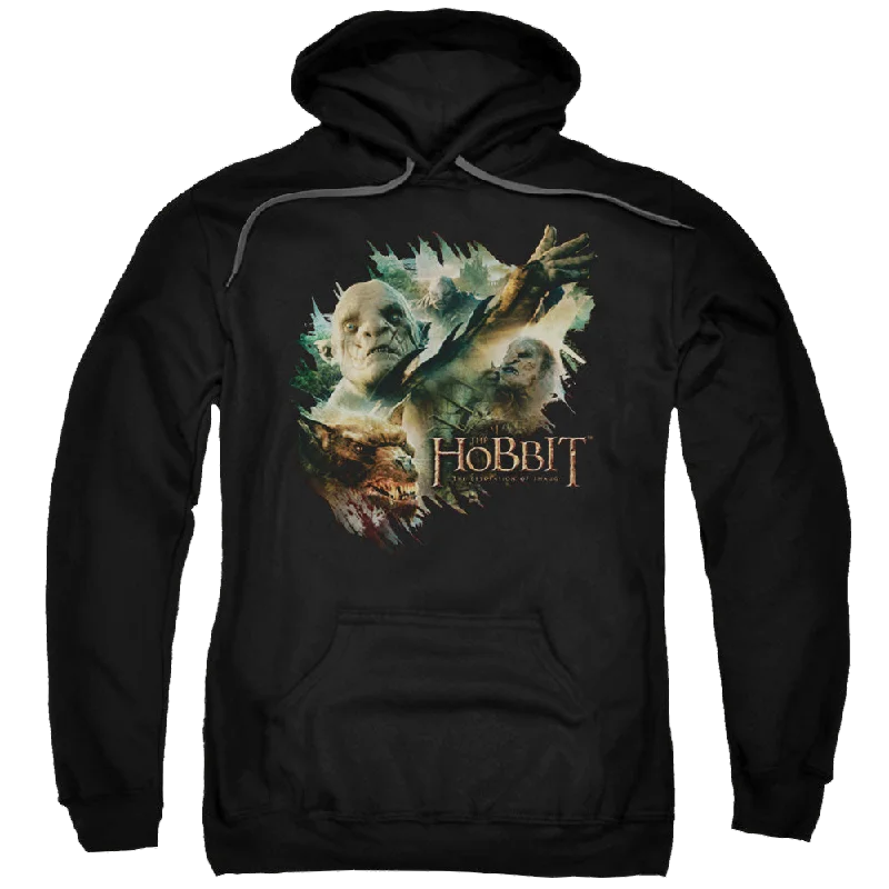 Online Only Hobbit Movie Trilogy, The Baddies - Pullover Hoodie