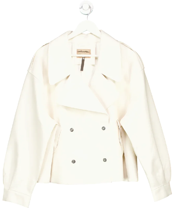 Year-End Clearance Free People Cream We The Free Alexis Vegan Leather Jacket UK XL Year-End Clearance Free People Cream We The Free Alexis Vegan Leather Jacket UK XL