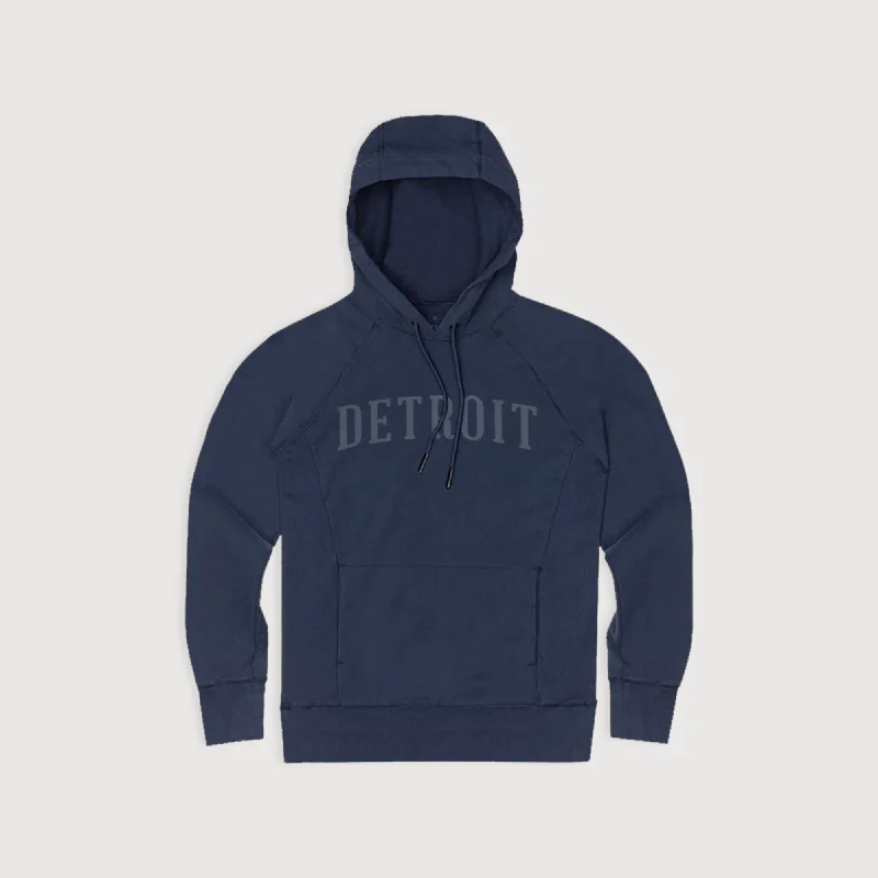 casual hoodie for workoutWomen's Detroit Heritage Hoodie - Navy