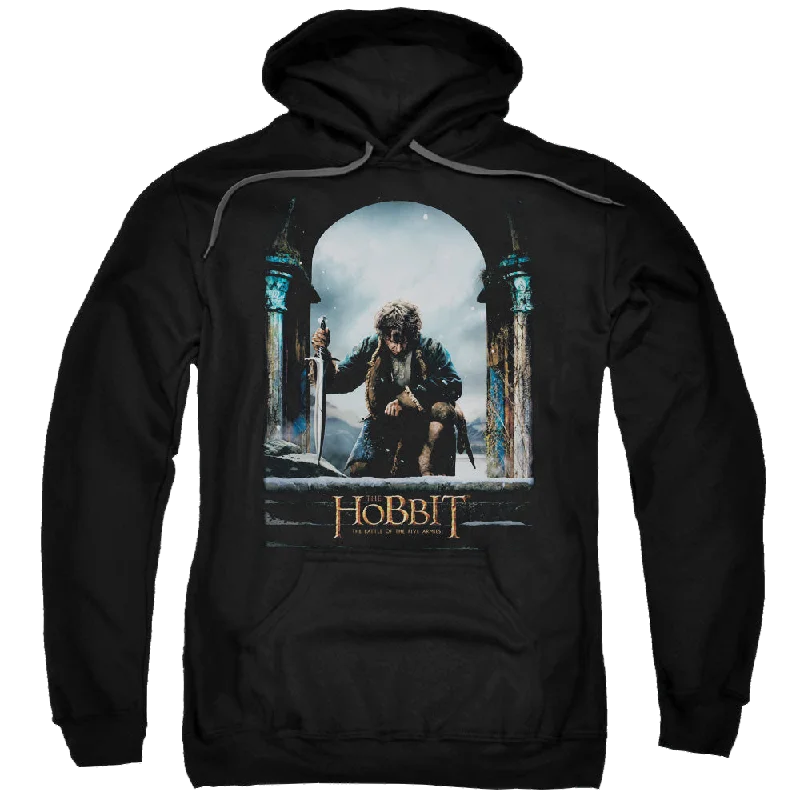 Season Finale Sale Hobbit Movie Trilogy, The Bilbo Poster - Pullover Hoodie