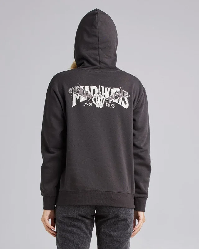 fashionable hoodieThe Mad Hueys Bones Ahoy Womens Pullover