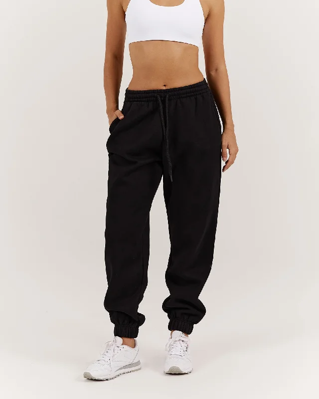 Price Fest OVERSIZED TRACKIES - BLACK
